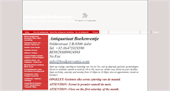 Desktop Screenshot of boekenventje.com